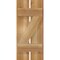 Ekena Millwork Spaced Board-n-Batten Shutters w/Z-Bar, Rough Sawn Western Red Cedar, 11 1/4W x 25H, PR RBS06Z11X025RWR - alternate 4